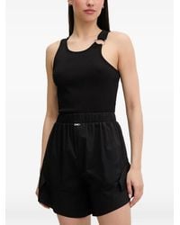 Liu Jo - Ribbed Ring-Detail Top - Lyst