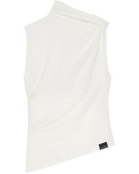 Courreges - Gedrapeerde Top - Lyst
