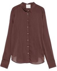 forte_forte - Polo-Collar Shirt - Lyst