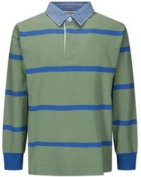 Gramicci - Striped Polo Shirt - Lyst