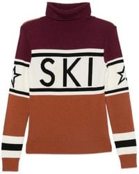 Perfect Moment - Schild Intarsia-Knit Sweater - Lyst