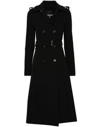 Patrizia Pepe - Double-Breasted Trench Coat - Lyst