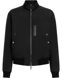 Dolce & Gabbana - Leather-Trimmed Bomber Jacket - Lyst