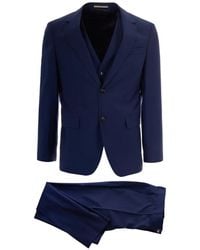 BOSS - Three-Piece Slim-Fit Suit - Lyst
