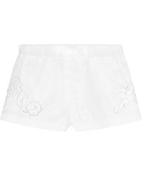 Versace - Sangallo-Embroidered Boxer Shorts - Lyst