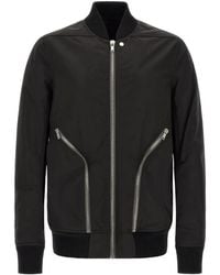 Rick Owens - Heizer Flight Bomber Jacket - Lyst