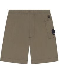 C.P. Company - Nylon Swim Shorts With Hip Pocket With Lens Detail - Lyst