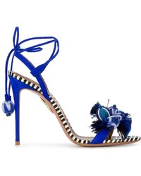 Aquazzura Tropicana Sandals - Blue