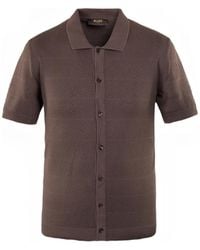 Moorer - Lucius-Ct12 Button-Front Shirt - Lyst
