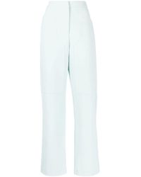 Paris Georgia Basics - Crepe Wide-leg Trousers - Lyst