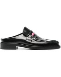 Martine Rose - Bead Chain Leather Loafers - Lyst