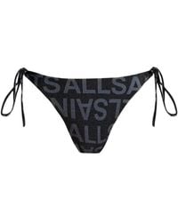 AllSaints - Bas De Bikini Saph - Lyst