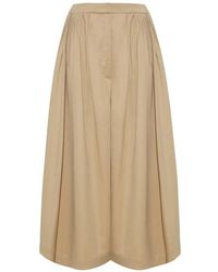 Adam Lippes - Athena Pleated Palazzo Pants - Lyst