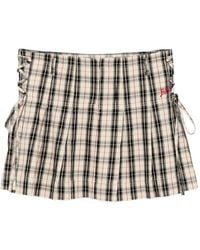 Damson Madder - Moffy Mini Kilt Skirt - Lyst