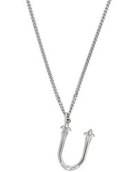 Emanuele Bicocchi - Alphabet Pendant Necklace - Lyst
