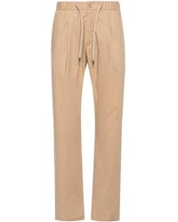 Herno - Inverted-pleat Tapered Trousers - Lyst