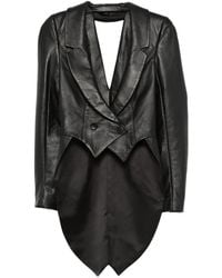 MITILIANE COUTURE - Double-Breasted Tailcoat Jacket - Lyst