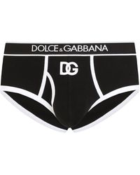 Dolce & Gabbana - Brando ロゴパッチ ブリーフ - Lyst