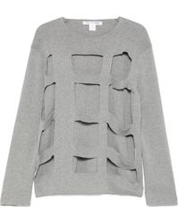 Comme des Garçons - Cut-Out Sweater - Lyst