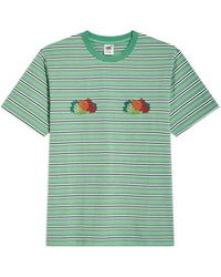 HOMMEGIRLS - X Fruit Of The Loom Striped T-Shirt - Lyst