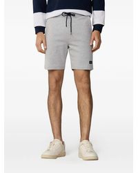 Hackett - Shorts Sportivi Heritage Con Logo - Lyst