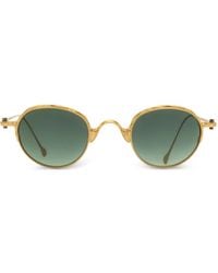 Yohji Yamamoto - Brushed Round-Frame Sunglasses - Lyst