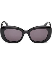 Max Mara Eyewear - Rectangle-Frame Sunglasses - Lyst
