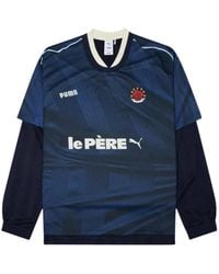 PUMA - X Le Père Double-Layer Relaxed Jersey Sweatshirt - Lyst