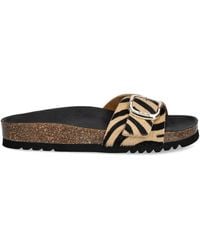 Scholl - Claquettes Kathleen À Imprimé Zébré - Lyst