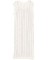 Bompard - Sleeveless Midi Dress - Lyst