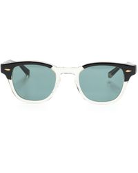 Eyevan 7285 - Webb Round-frame Sunglasses - Lyst