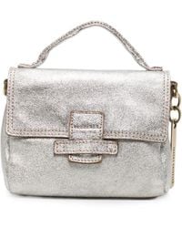 Caterina Lucchi - Small Maria Crackle-Effect Cross Body Bag - Lyst
