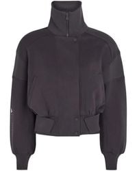 adidas By Stella McCartney - X Stella Mccartney Stadium High-Neck Panelled Jacket - Lyst