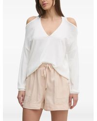 GAUDI - Top Con Cuello En V - Lyst