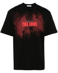 ih nom uh nit - The Idol Printed Cotton T-shirt - Lyst