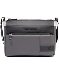 Piquadro - Water-Resistant Cross Body Bag - Lyst