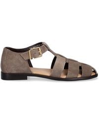 Marc O' Polo - Suede Caged Sandals - Lyst