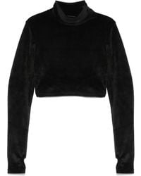 Gcds - Velvet Choker Long Sleeves Top-Donna - Lyst