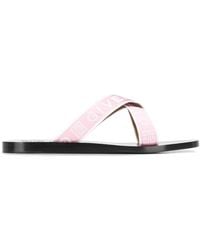 Givenchy - Logo Strap Sandals - Lyst