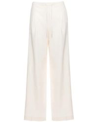 Marella - Mlmalloro Drawstring-Waist Ide-Leg Trousers - Lyst