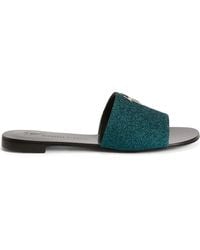 Giuseppe Zanotti - Shirley Glitter Sandals - Lyst