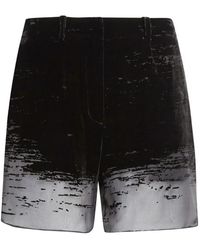 GRACE LING - Glitch Sheer-Effect Shorts - Lyst