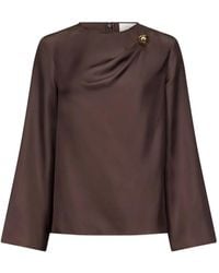 Loulou de Saison - Azae Draped Top - Lyst