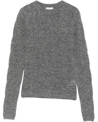 Brunello Cucinelli - Open-Knit Long-Sleeve Sweater - Lyst