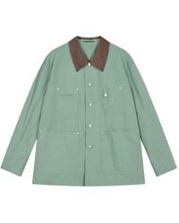 CROQUIS - Multi-Pocket Contrast-Collar Jacket - Lyst