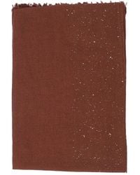 Faliero Sarti - Sciarpa Kundy Con Paillettes E Frange - Lyst