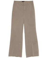 Dondup - Belt-Loops Straight-Leg Trousers - Lyst