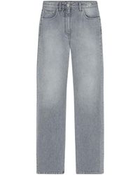 Versace - High-rise Straight-leg Jeans - Lyst