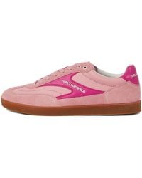 KARL LAGERFELD - Kandidate Lace-Up Sneakers - Lyst
