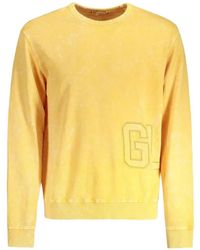 Guess - Cotton Crew-Neck Sweatshirt - Lyst